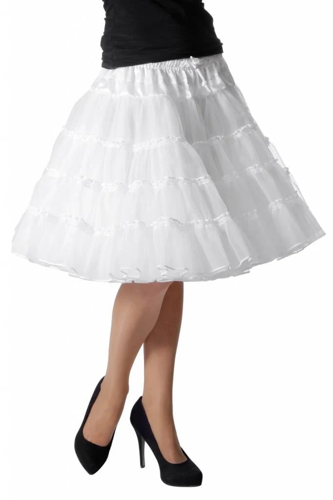 Petticoat Luxe wit
