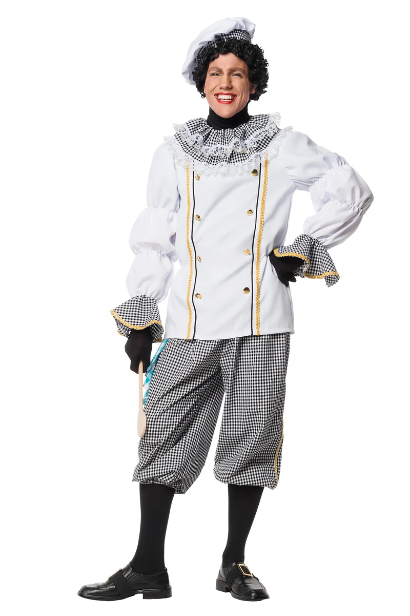 Luxe koks piet kostuum