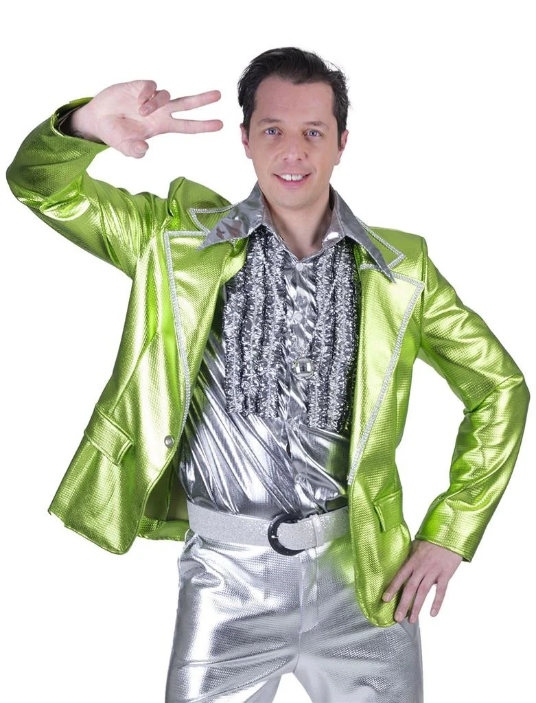 Disco Fever pak Herman groen heren