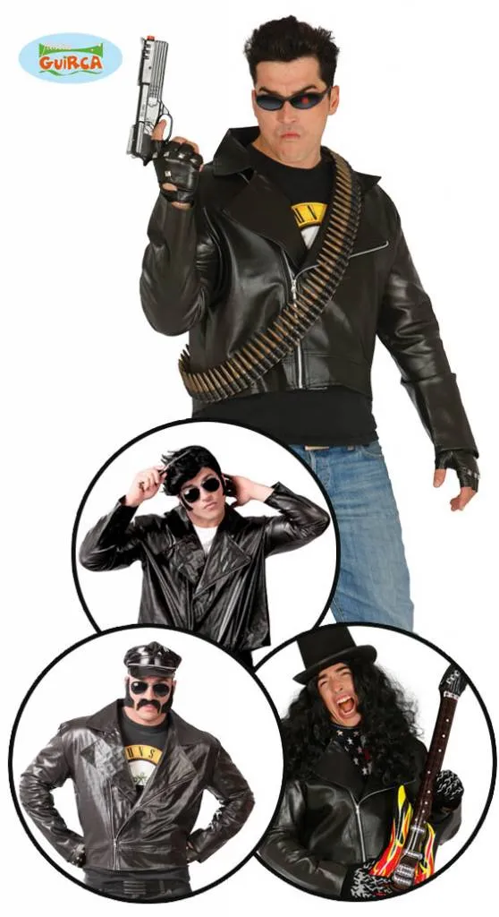 Stoere biker jas