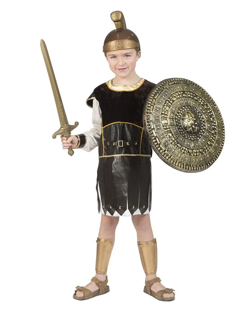 Romeinse soldaat pak Crixo jongen