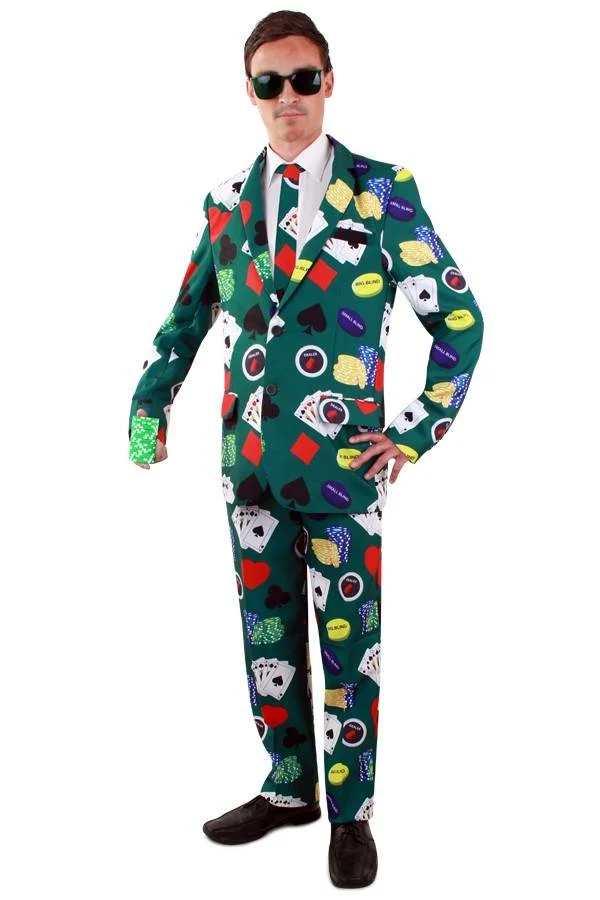 Poker kostuum Sem unisex