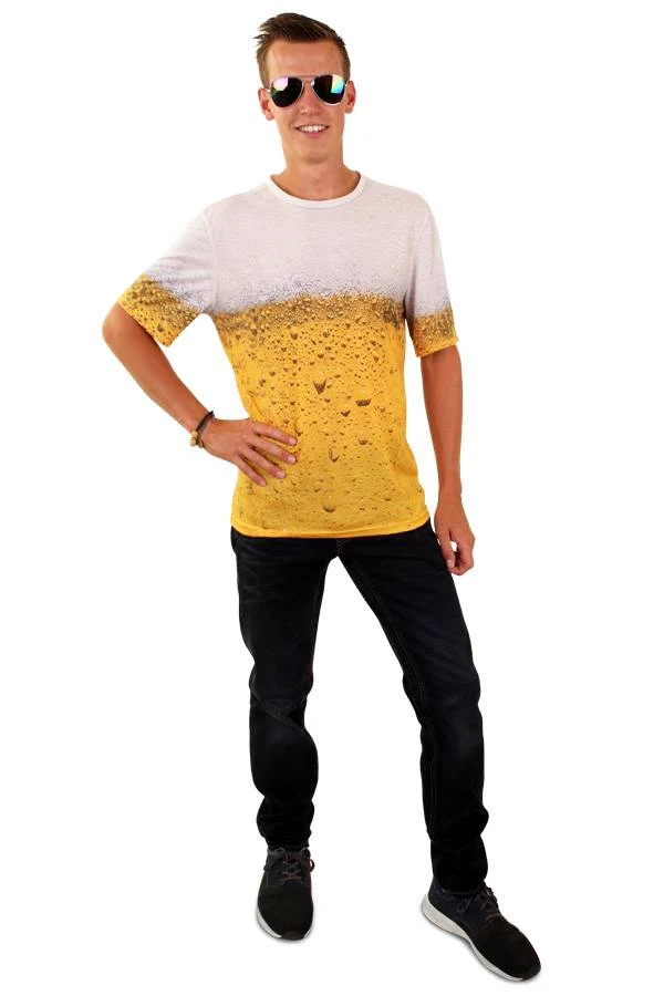 Bier t-shirt pak Mick volwassenen