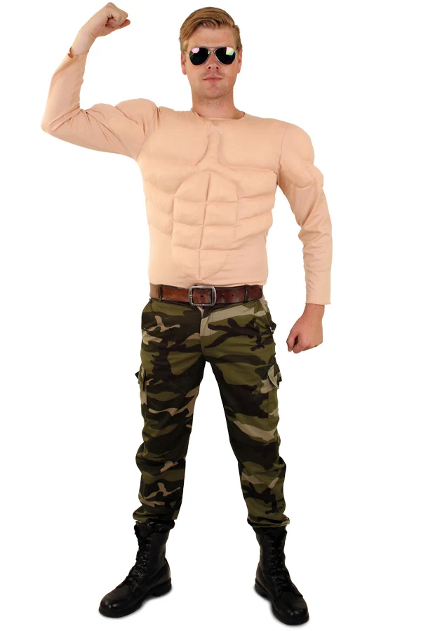 Body builder shirt heren