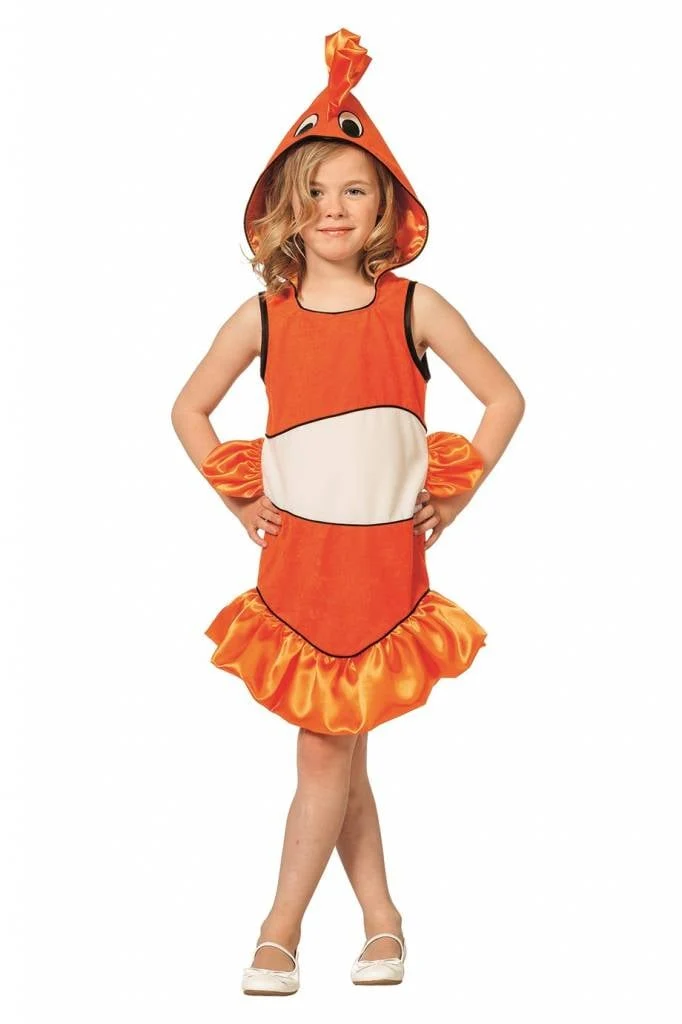 Tropische vissenpakje kind oranje