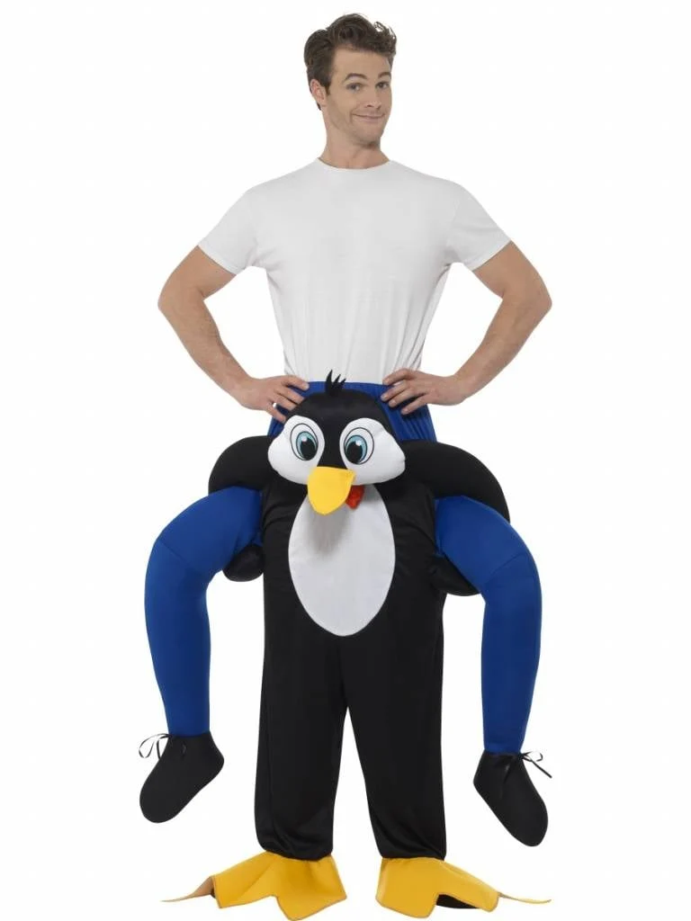 Gedragen door Pinguin kostuum