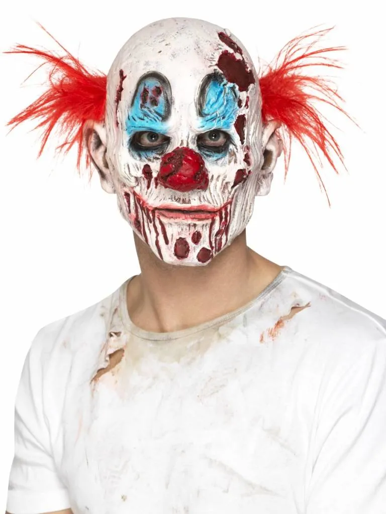 Latex overhead zombie clownsmasker