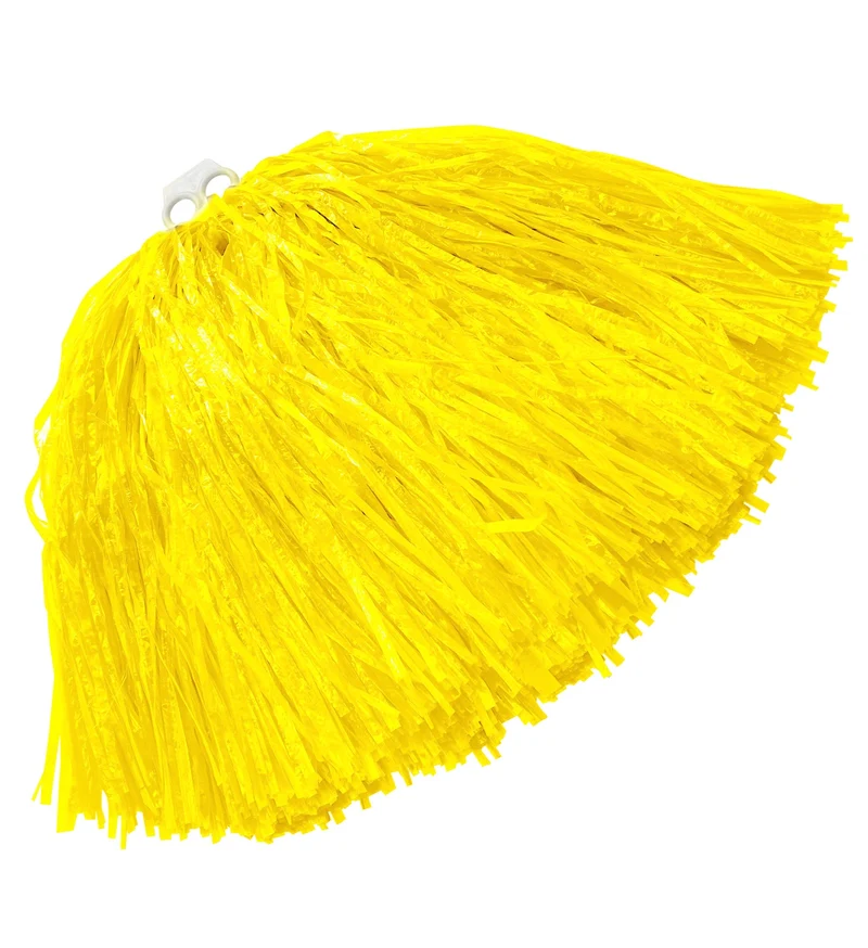 pom pom luxe uitvoering geel