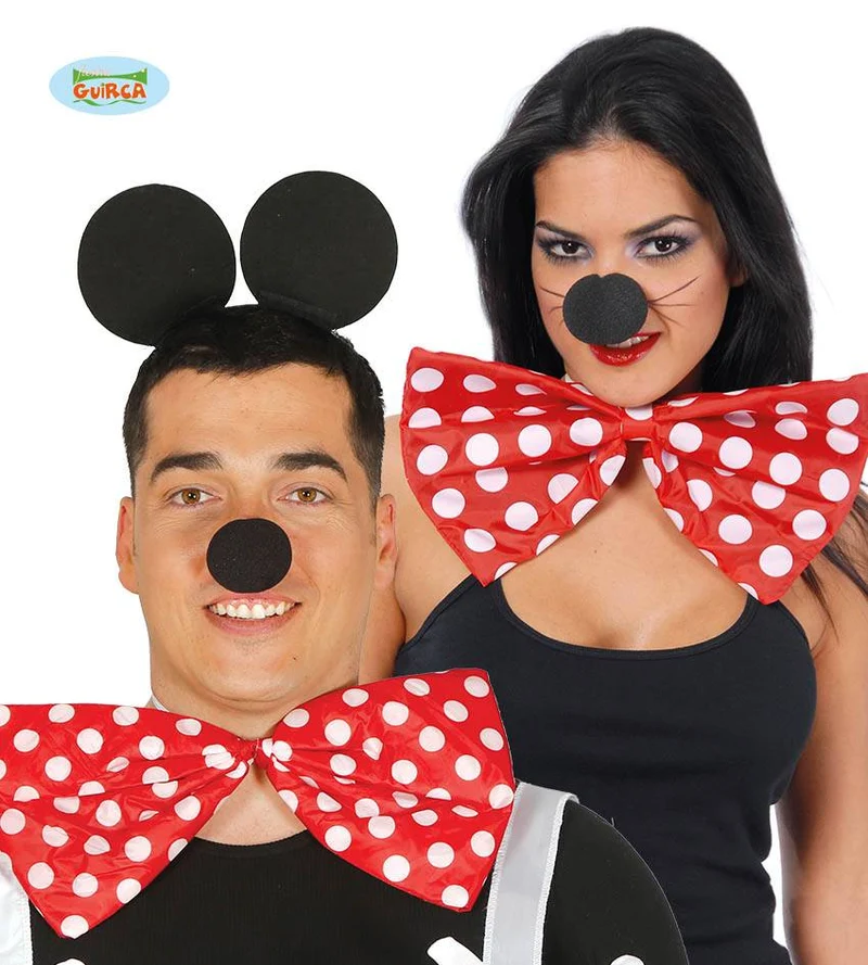 Strik Rood Wit Mouse