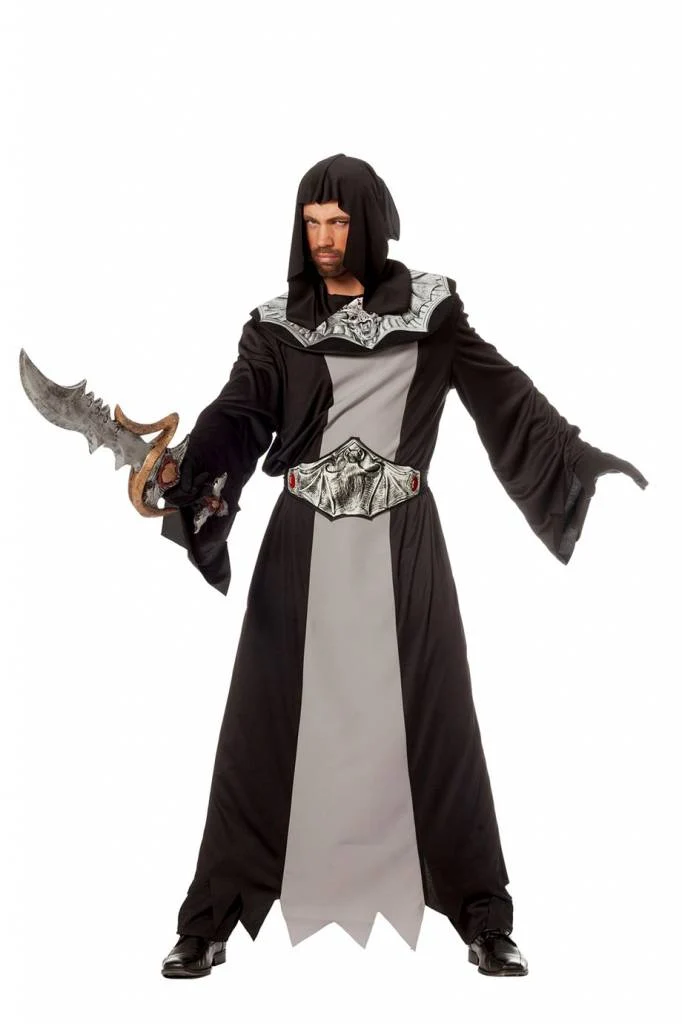 Halloween outfit met riem vleermuis