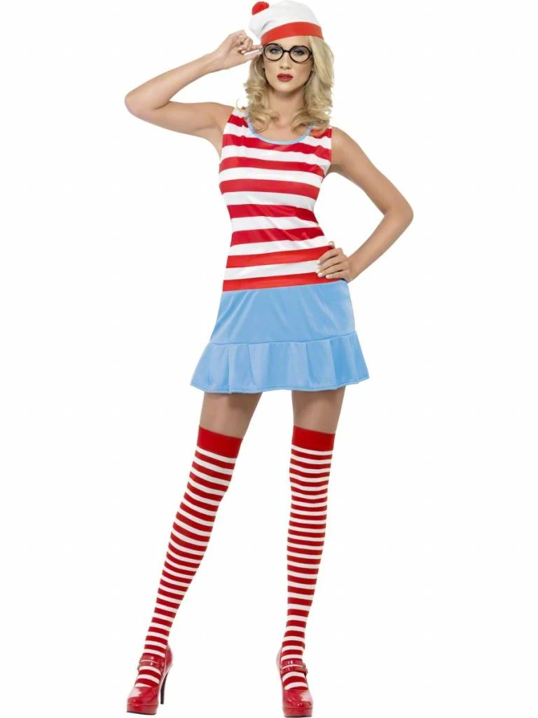 Waar is Wally cutie kostuum