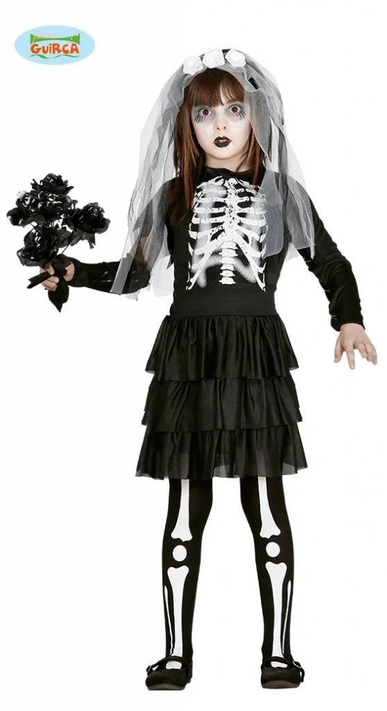 Skeleton bruidje kind