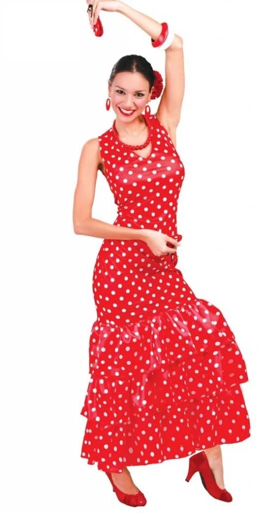 Flamenco danseres jurk vrouw