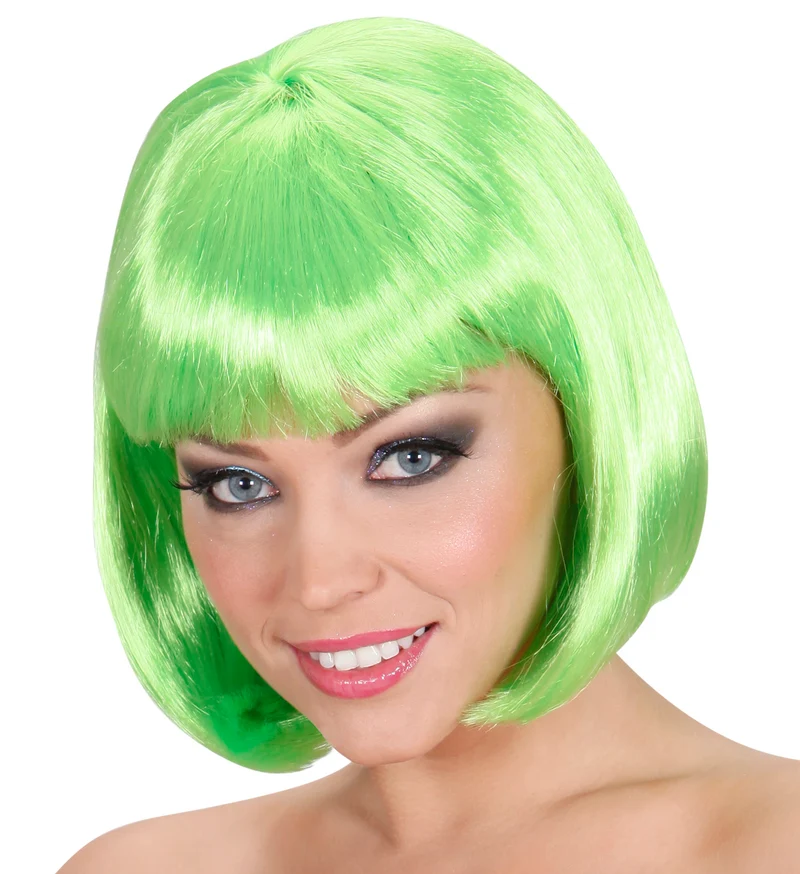 pruik lovely groen