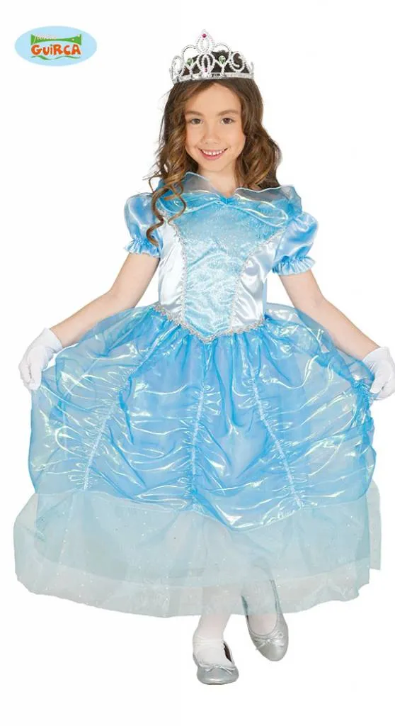 Prinsessenjurk Blauw