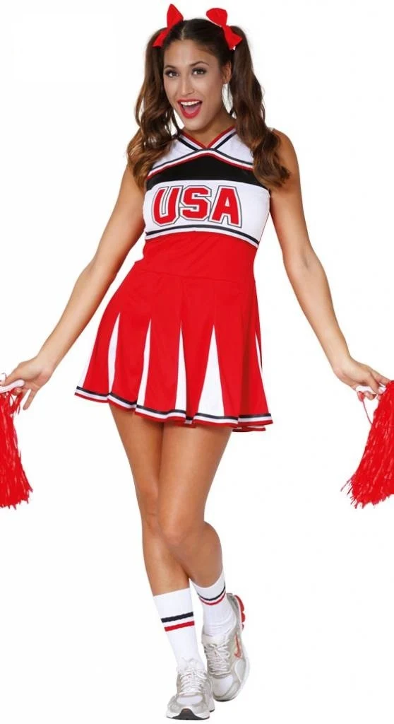 USA Cheerleader outfit dames