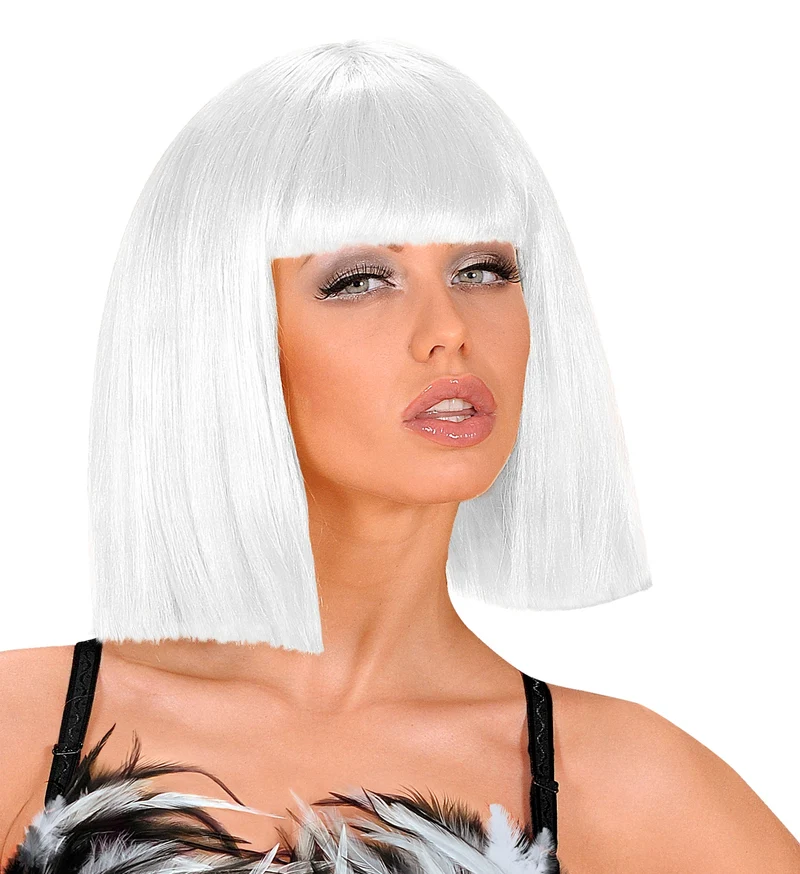 pruik crazy horse wit