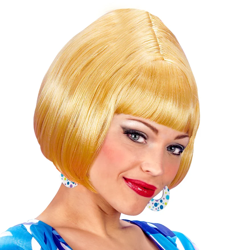 pruik party girl 70s blond