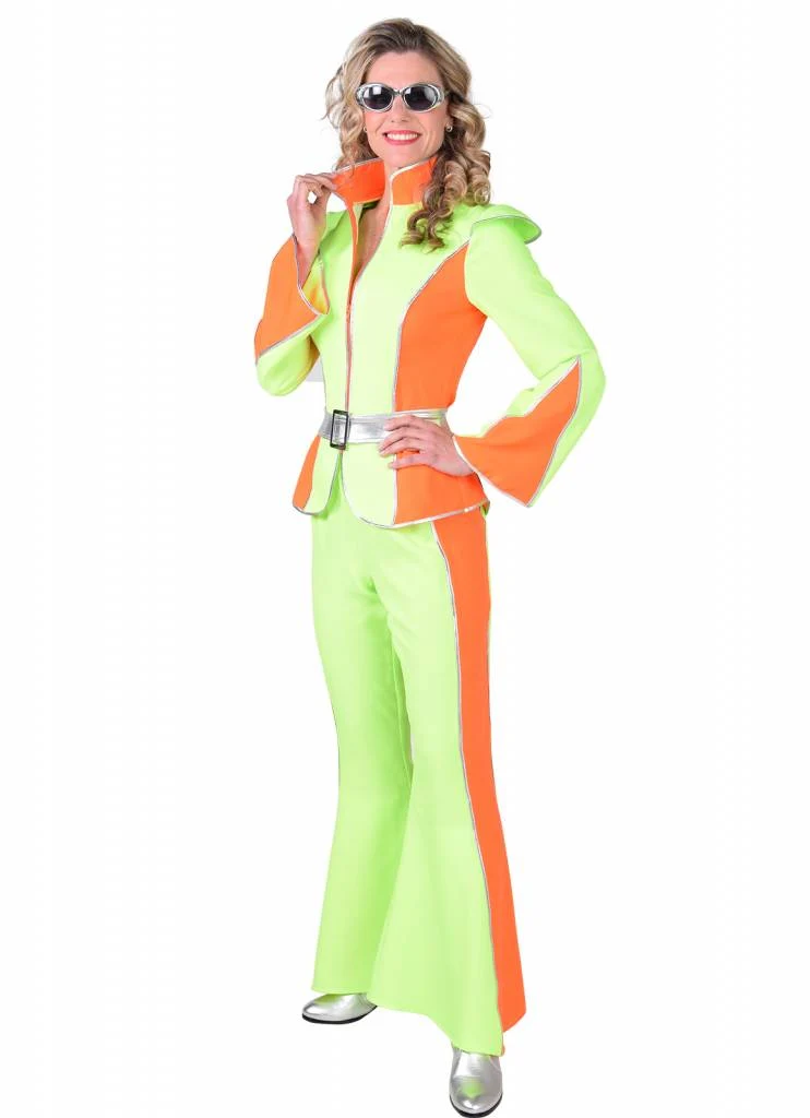 Disco space kostuum dames