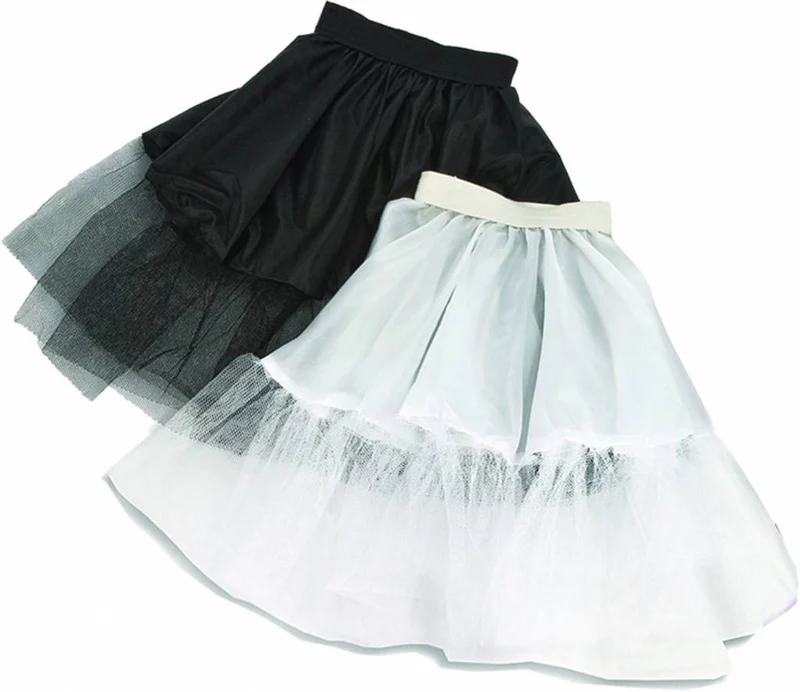 Witte petticoat meisjes