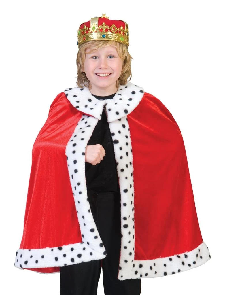 Koningsmantel voor kinderen Willem