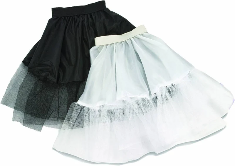 Witte petticoat 55cm