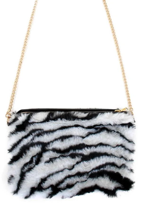 Tas zebra print