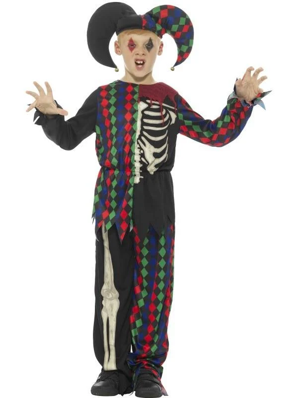 Joker skelet kostuum kind