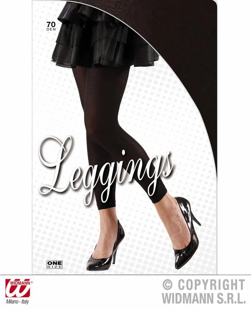 Legging basic zwart