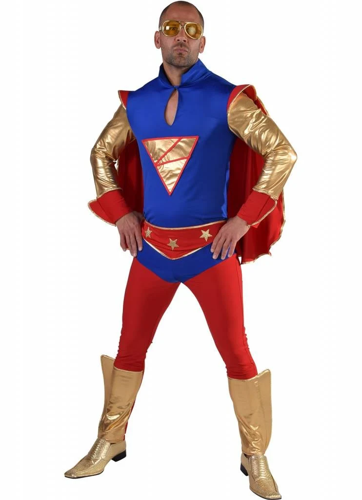 Super Held kostuum heren elite