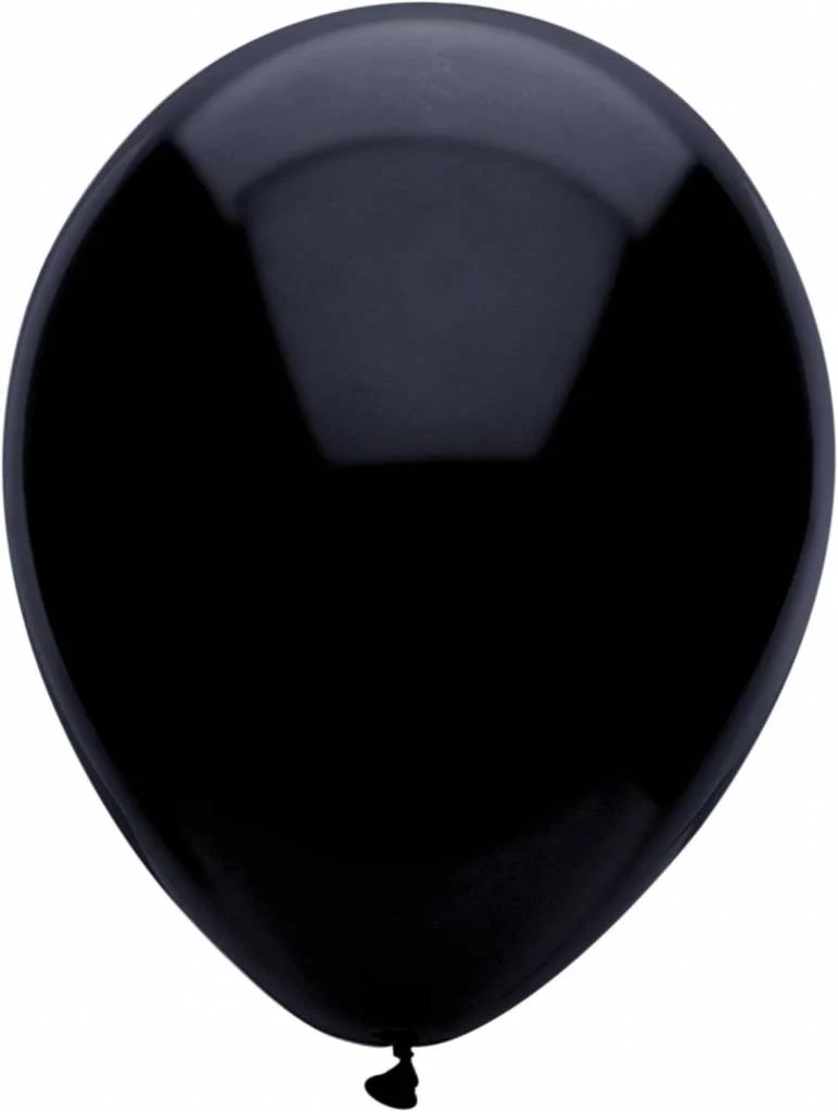Ballonnen zwart 100 stuks