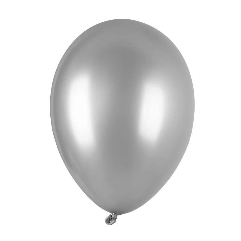 Metallic zilveren ballonnen
