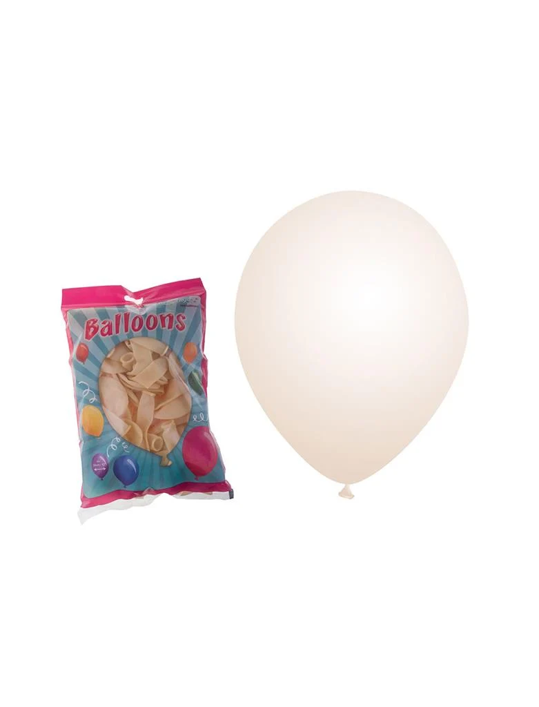 Transparante latex ballonnen 30cm