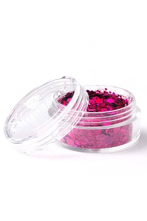 Chunky Glitters laser roze 8 ml Superstar