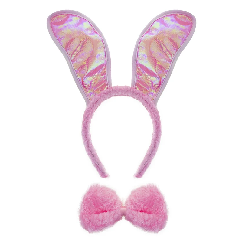 Roze bunny set 3 delig pink