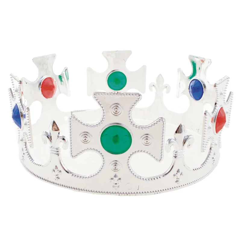 Koningskroon in zilver