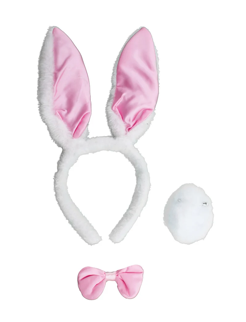 Bunny set 3pcs white