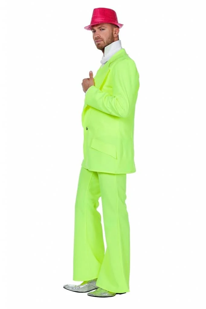 Disco Fever 80's pak neon geel