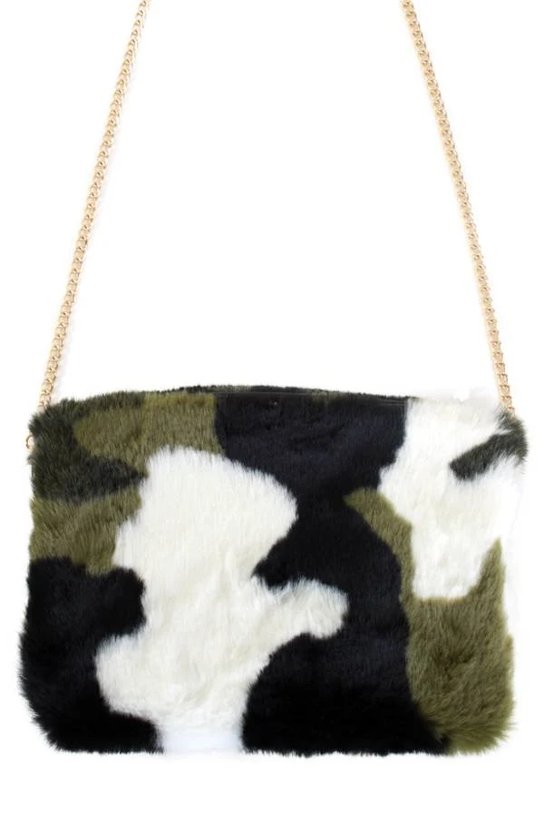 Tas camouflage print