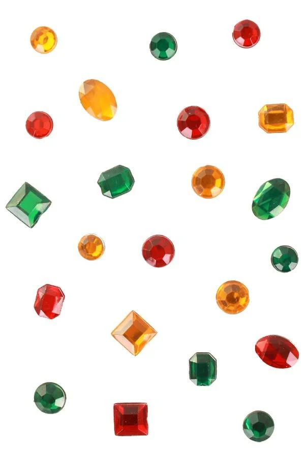 Stenen rood-geel-groen 200 gram