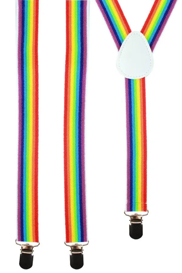 Bretel regenboog kleuren