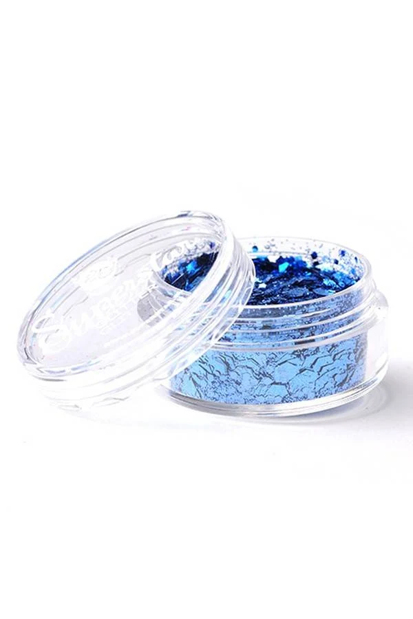Chunky Glitters glimmend blauw 8 ml Superstar