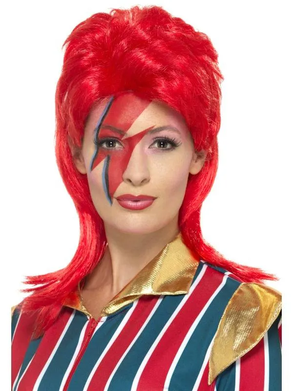 Superstar pruik space vrouw