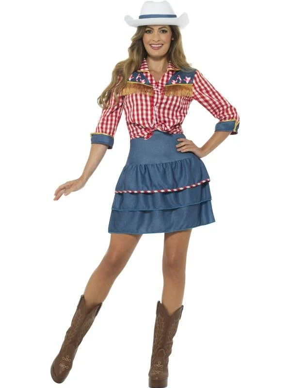 Rodeo Doll Cowboy kostuum vrouwen