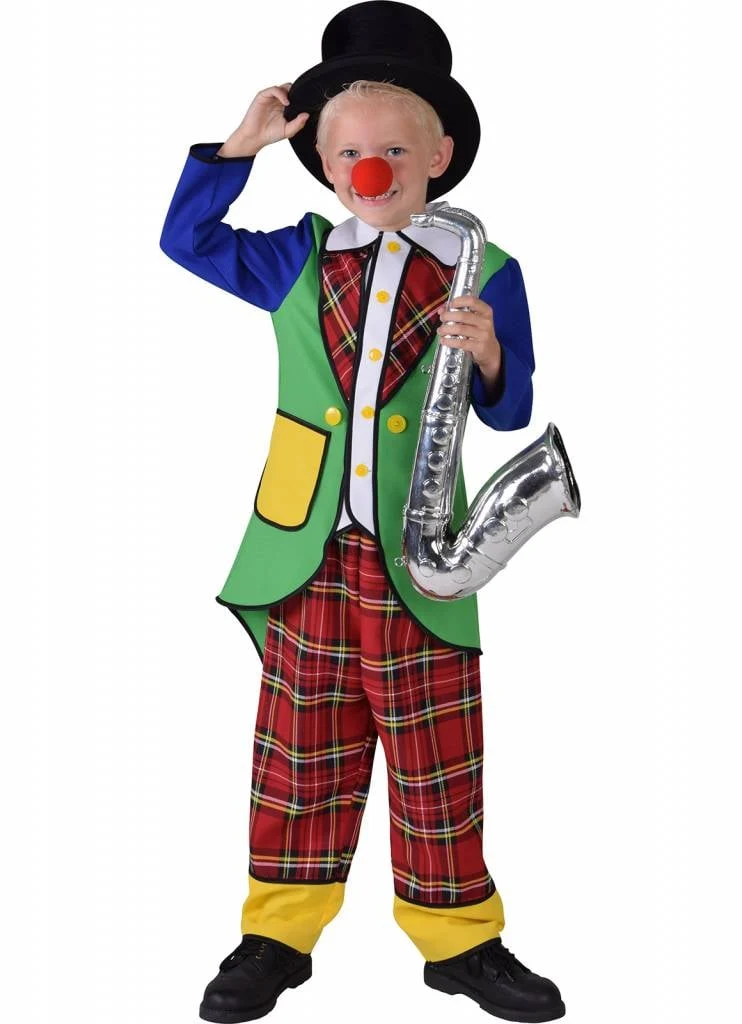 Kostuum clown Pipo jongen