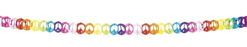 Slinger Peace gekleurd