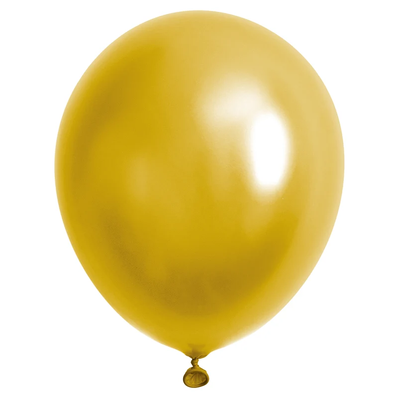 Gouden metallic ballonnen 40st
