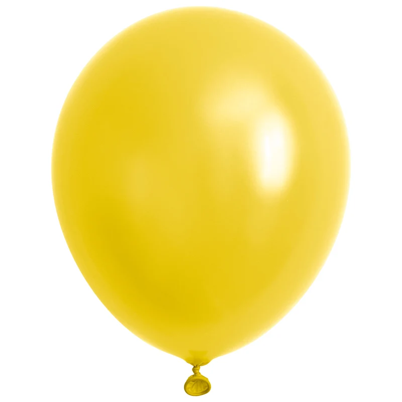 Gele latex ballonnen 40st