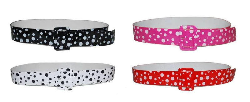Rock 'n Roll riem met stippen