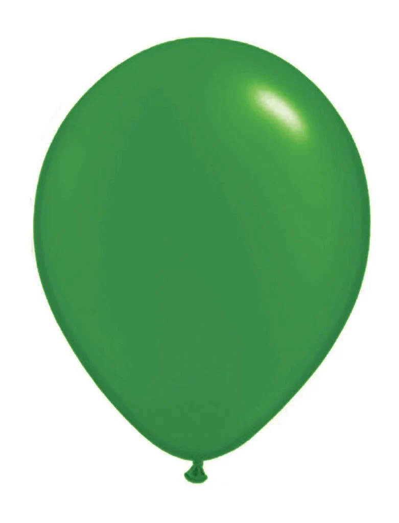 Groene latex ballonnen 100st.